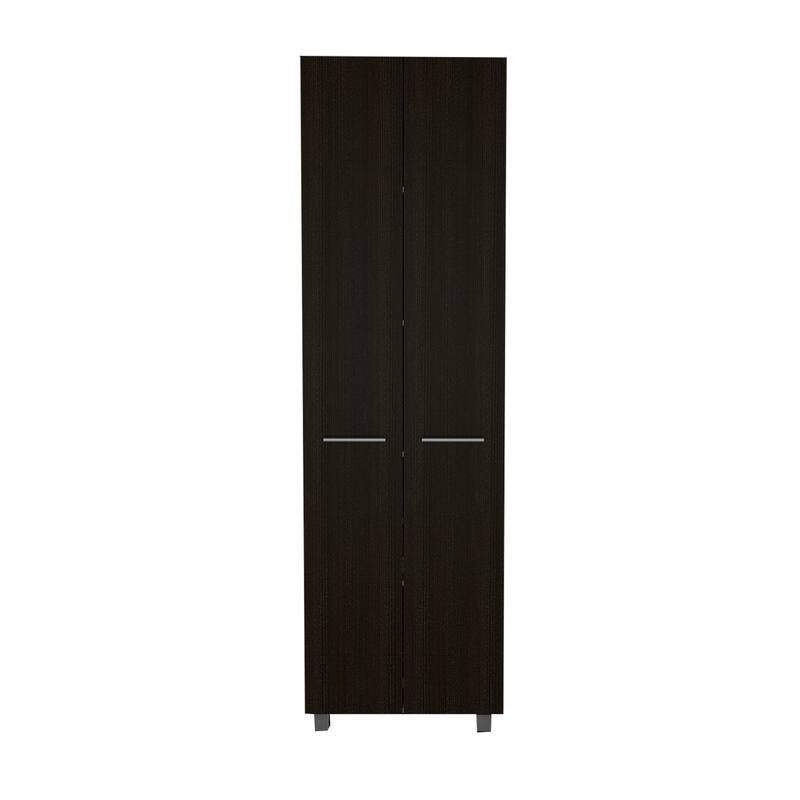 Baleare 23-inch Wide Pantry Cabinet with 5 Interior Shelves and 4 Legs - N/A