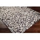 preview thumbnail 5 of 4, Hand-woven Canistota New Zealand Felted Wool Stone Look Textured Area Rug - 5' x 8'