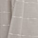 Lush Decor Farmhouse Textured Grommet Sheer Window Curtain Panel Pair