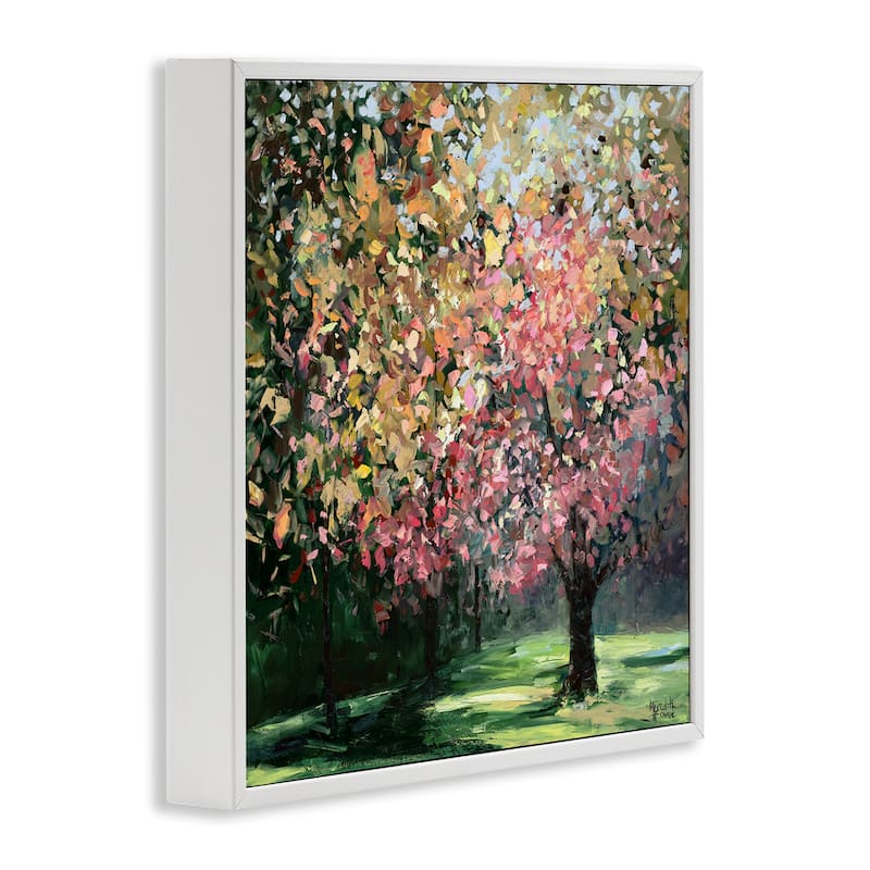 Stupell Timeless Vivid Foliage Framed Giclee Art Design By Meredith Howse