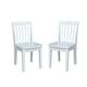 preview thumbnail 8 of 7, International Concepts Solid Wood Set of Two Mission Juvenile Chairs