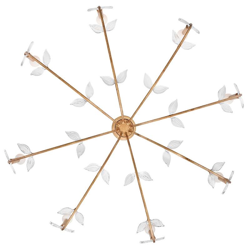Hinkley Lighting 48288 Aliso 8 Light 42" Wide Crystal Candle Style