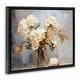 preview thumbnail 2 of 26, Stupell Aged With Grace Hydrangeas Framed Floater Canvas Wall Art Design By LSR Creative Studio