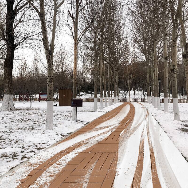 Plastic Interlocking Deck Tiles, 12.00"x12.00"(Pack of 44), Patio Flooring Outdoor Waterproof All Weather Use for Garden