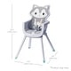 preview thumbnail 13 of 18, 4-in-1 Convertible High Chair, Fox-Theme, Space-Saving Design, Booster and Toddler Chair for Infants & Toddlers 3M-36M