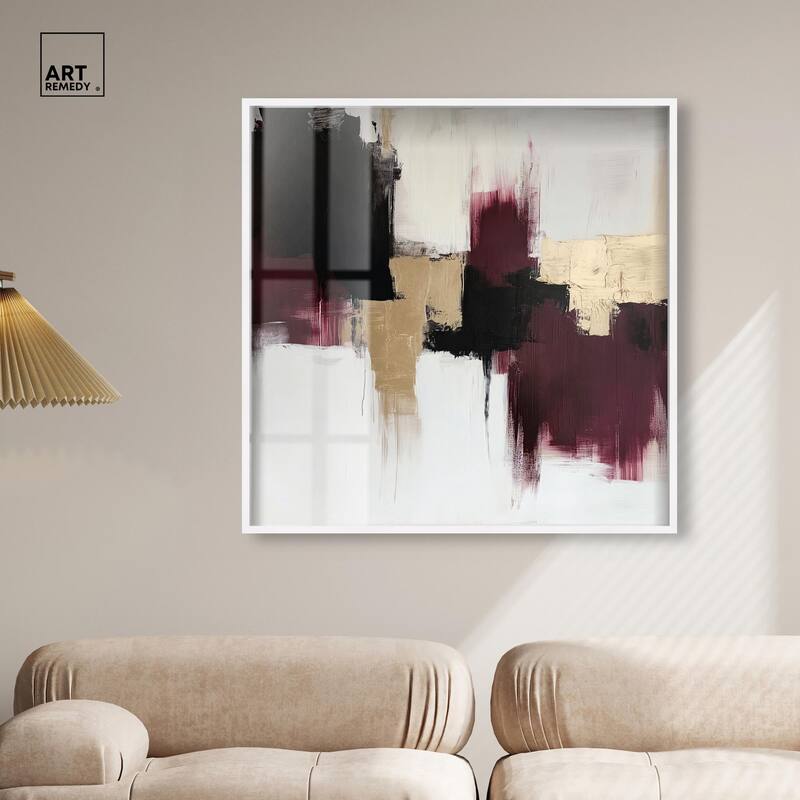 Golden Dusk III Shadowbox by Art Remedy