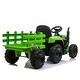 preview thumbnail 28 of 46, 12V Kids Ride-On Tractor Car with Trailer & LED Lights - Fun Farming Adventure