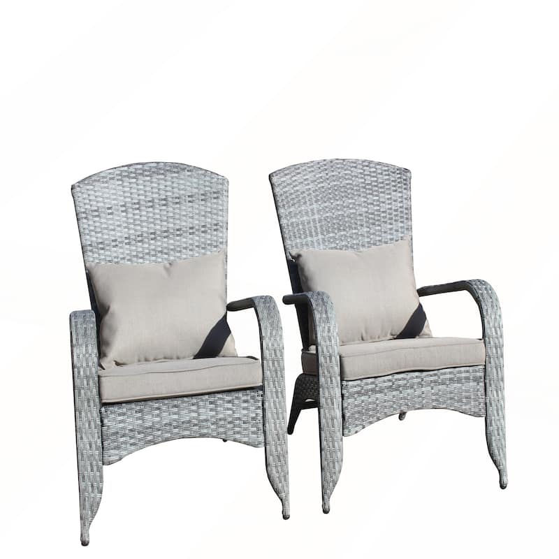 2PCS Patio Chair with Cushions