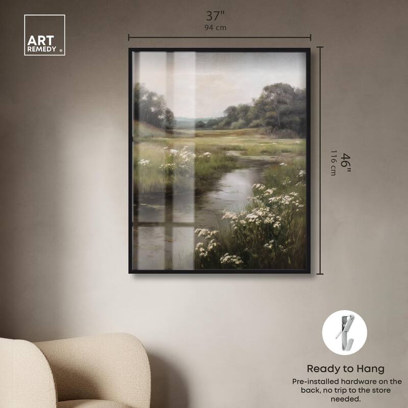 Quiet Waters Shadowbox by Art Remedy