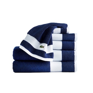 Lacoste Sport Stripe Supima Cotton 6-Piece Towel Set