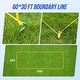preview thumbnail 6 of 8, Outdoor Portable Volleyball Net Set System for Backyard - Quick & Easy Setup Adjustable Height Poles - 32X3'