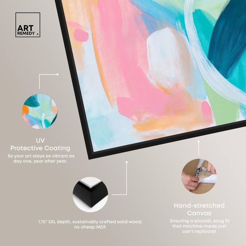 Layered Lush II Canvas by Art Remedy