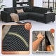 preview thumbnail 19 of 34, GDFStudio - Jackson Oversized L-Shaped Corduroy Corner Couch with Armrest Storage