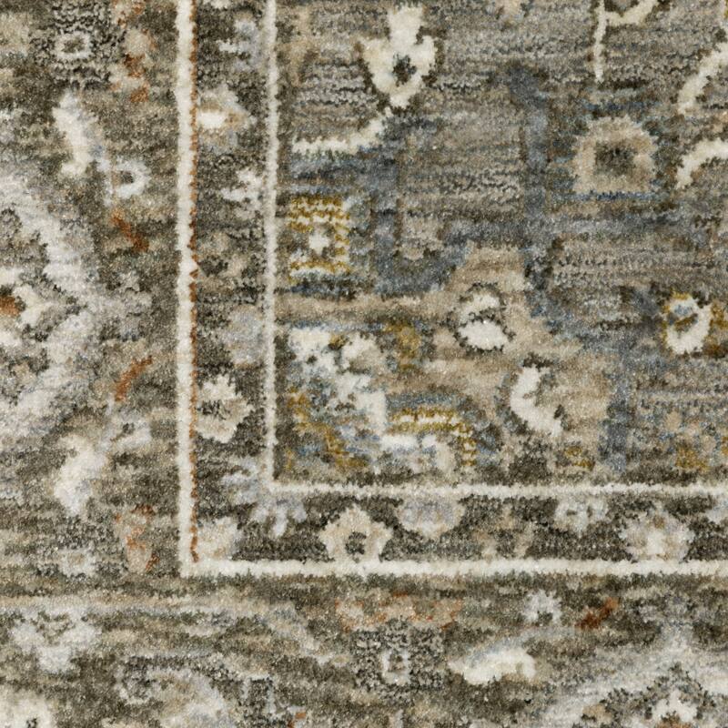 HomeRootsMedallion Traditional Runner Area Rug