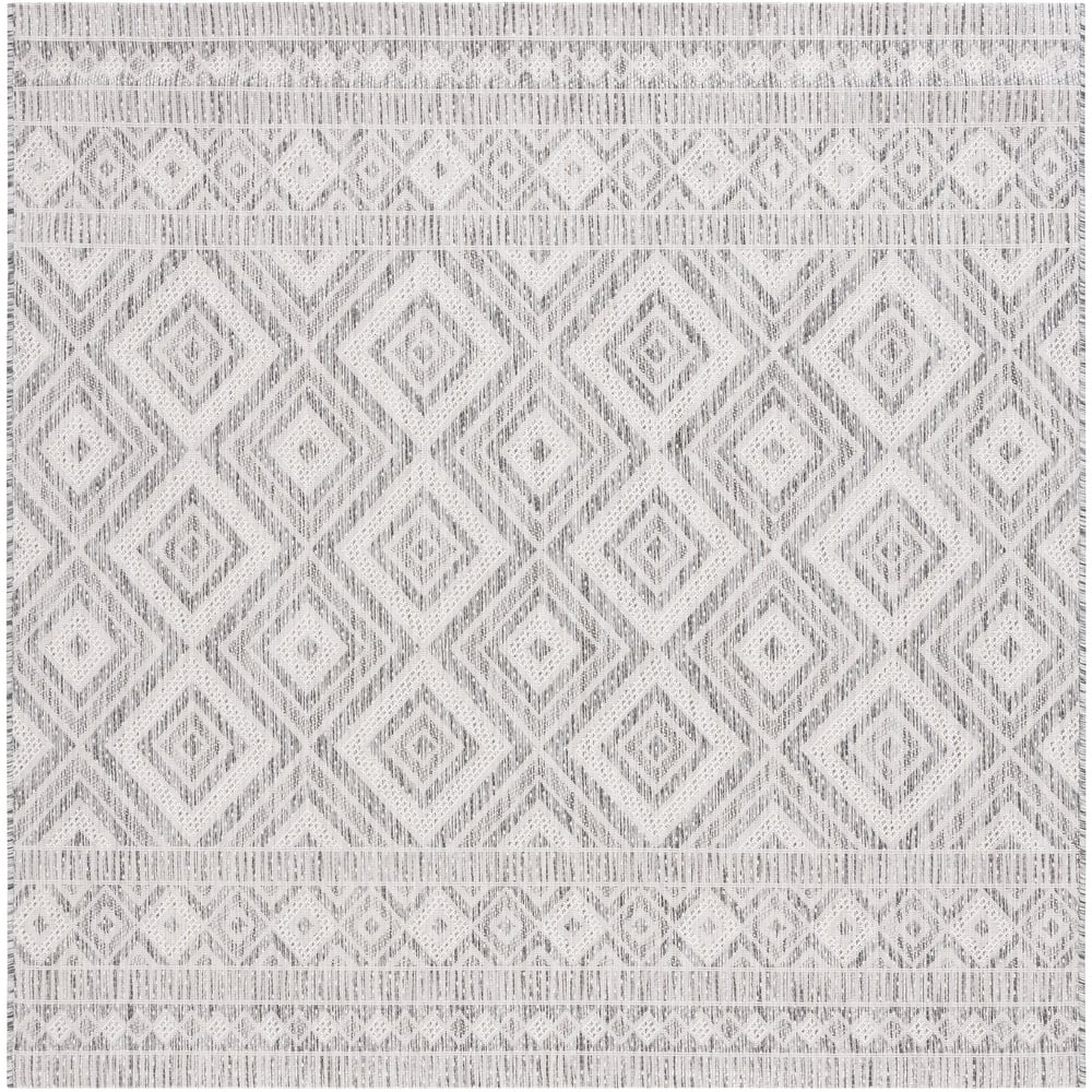 SAFAVIEH Courtyard Froukje Casual Waterproof Patio Backyard Rug