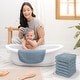 preview thumbnail 14 of 134, Baby Washcloths Muslin Cotton, Large 10"x10" by Comfy Cubs