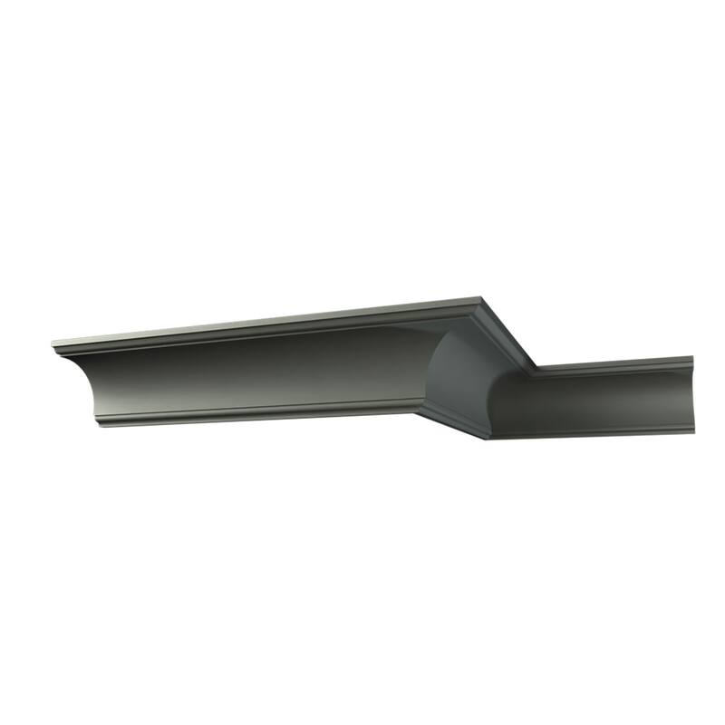 2 7/8"H x 3"P x 4 1/8"F x 96"L Wesley Crown Moulding - 1-Pack