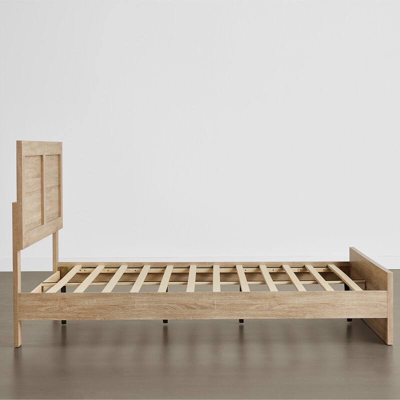 Spruce & Spring Scout Farmhouse Solid Wood Platform Bed