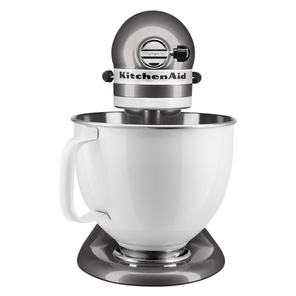 KitchenAid Artisan® Series Tilt-Head Stand Mixer with 5 Quart White Colorfast
