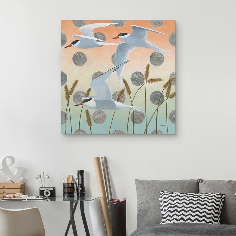 Free as a Bird II Crop by Kathrine Lovell Canvas Art Print