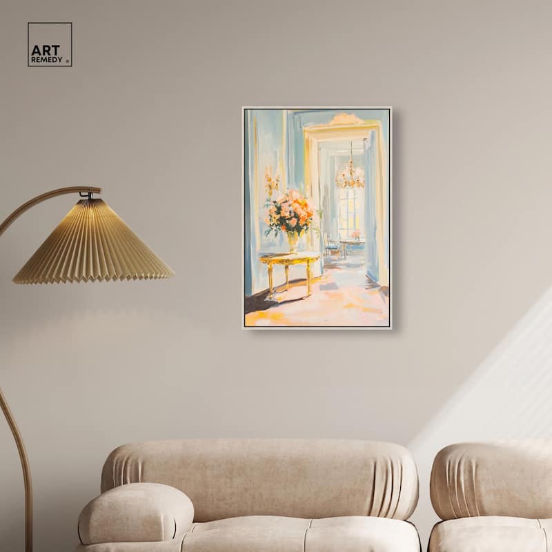Glowing Room II Canvas by Art Remedy
