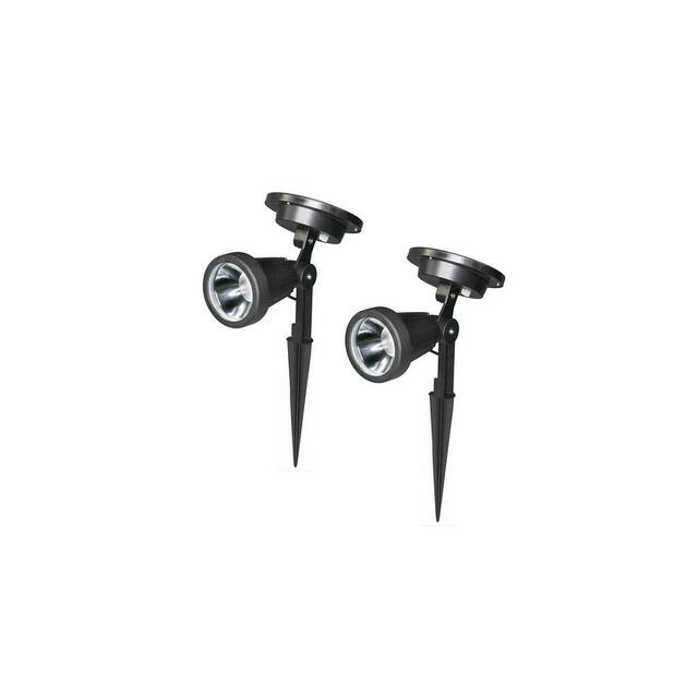 Classy Caps High Performance Solar Spotlight (Set of 2)