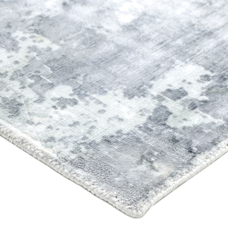 Overton Handmade Modern Contemporary Abstract Area Rug