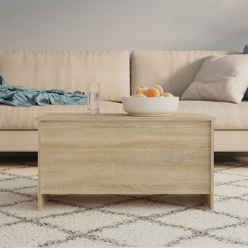vidaXL Coffee Table Lift Top End Table Accent Side Sofa Table Engineered Wood - 40.2"x21.9"x20.7"