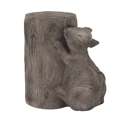 Magnesium Oxide Mouse Garden Sculpture - Brown - Roche River Decor