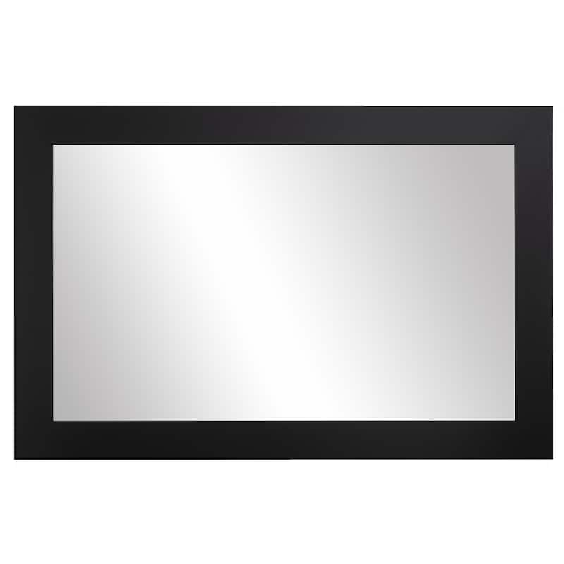 Frame My Mirror Black Framed Wall Mirror, Pendleton Design