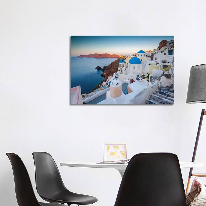 iCanvas "Sunset Over Santorini I" by Matteo Colombo Canvas Print - 26x40x1.5