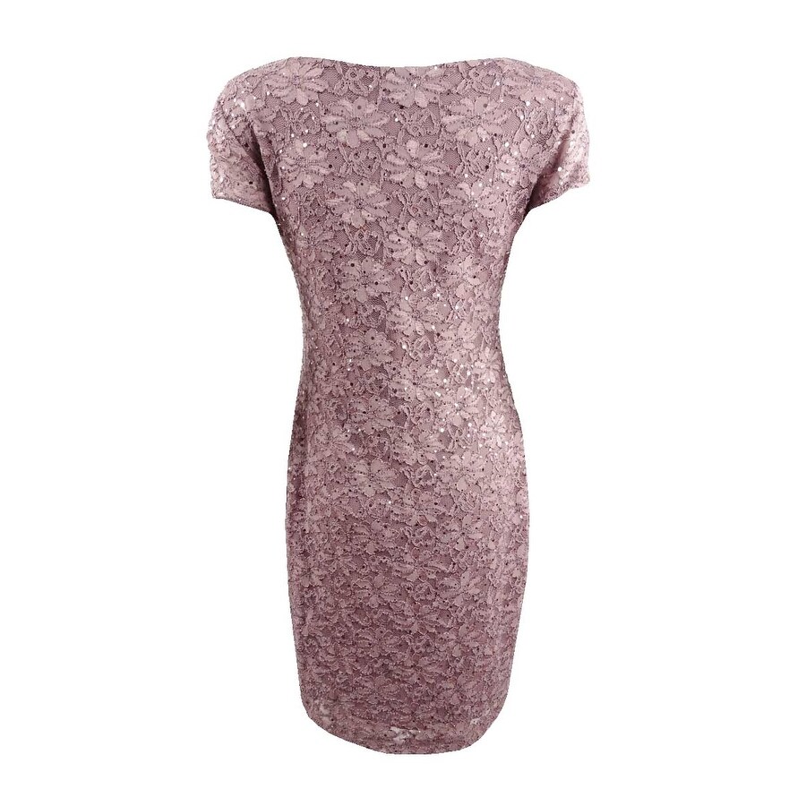 connected embellished lace dress