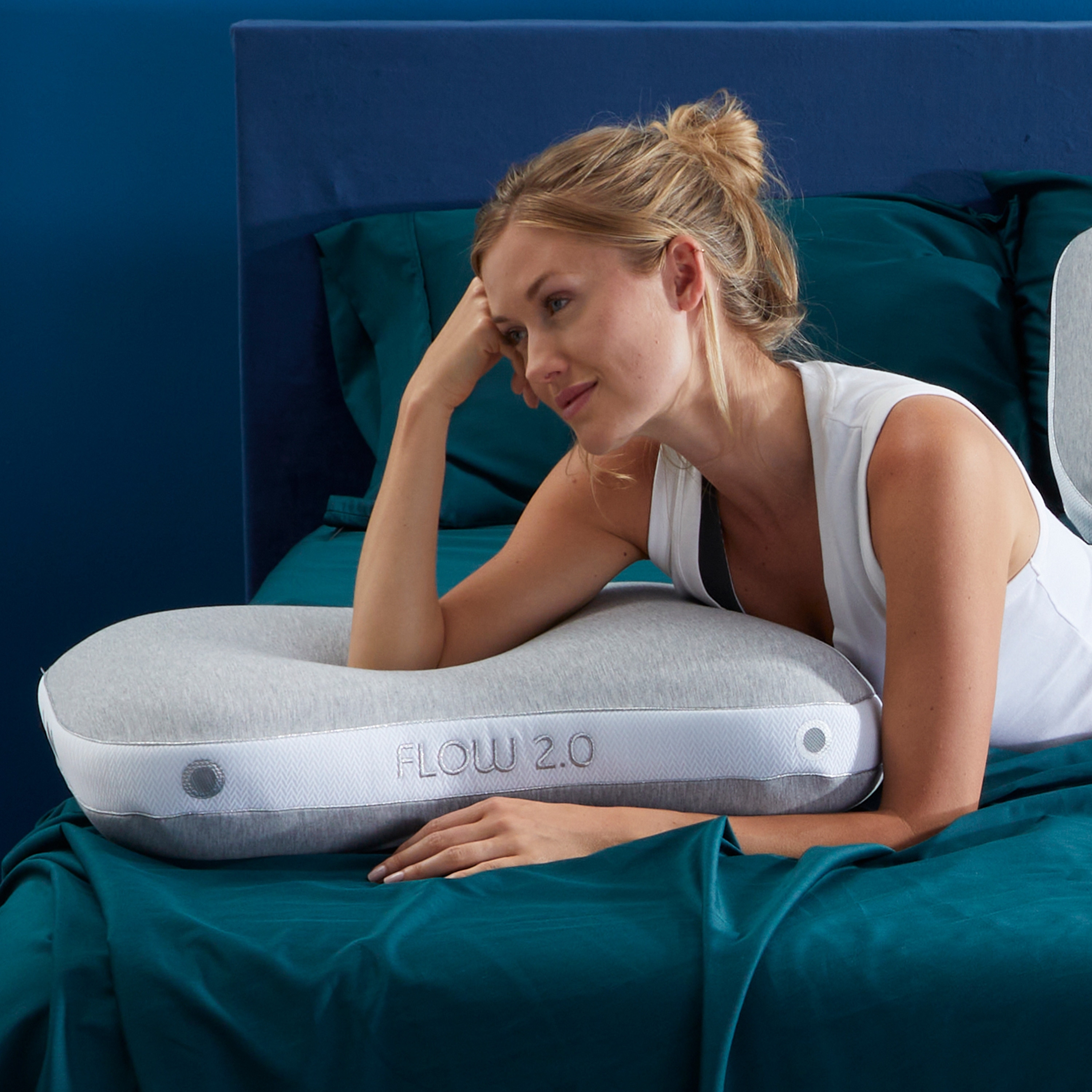 Bedgear Flow Cuddle Curve Performance Pillow Sizes 1.0 2.0 and