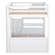 preview thumbnail 34 of 34, Wood Convertible Full Size Bunk Bed with Storage Staircase,Bedside Table and 3 Drawers