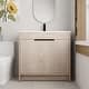 preview thumbnail 11 of 54, BNK 24''/30''/36'' Bathroom Vanity With Sink, Freestanding Bathroom Vanity with 2 Soft Close Doors and 1 Shelf Plain Light Oak - 36''W