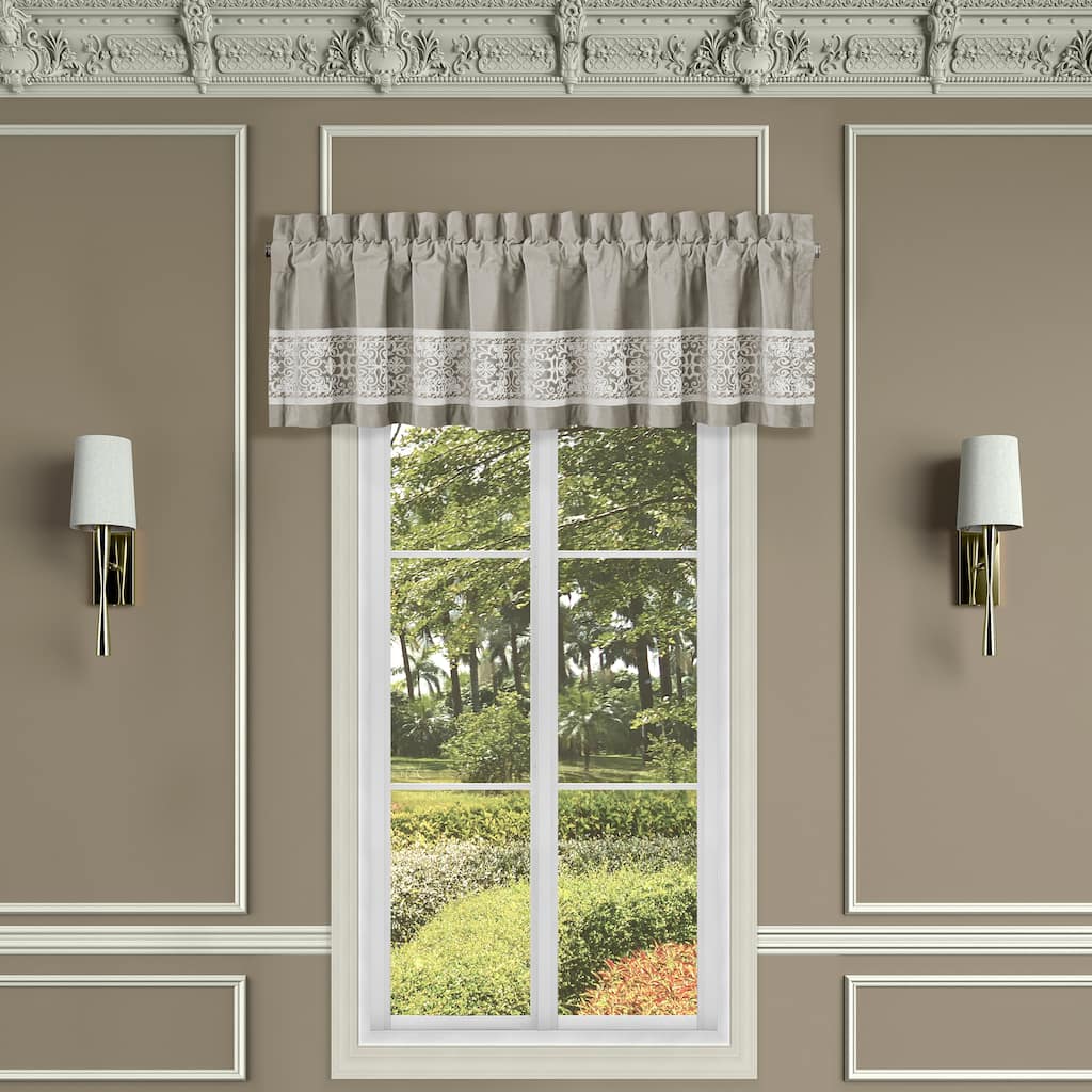 Five Queens Court Othello Window Straight Valance