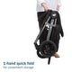 preview thumbnail 11 of 14, Gia XP Luxe 3-Wheel Travel System - Midnight Moon -Black-Grey