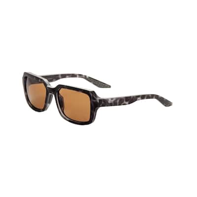 100 Percent Unisex Rideley 47mm Matte Black Havana Sunglasses 60030-00004