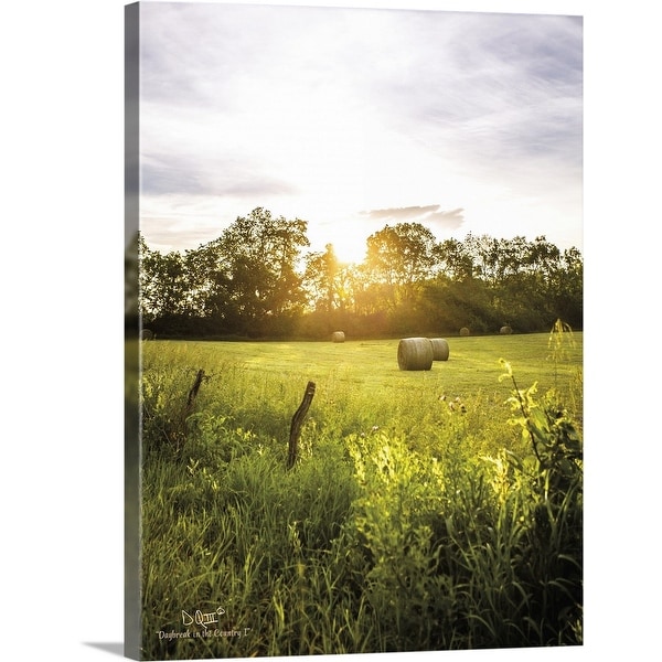 "Daybreak in the Country I" Canvas Wall Art