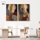 preview thumbnail 54 of 59, Contemplation Dialogue Abstract Art Set Canvas Print by Art Remedy