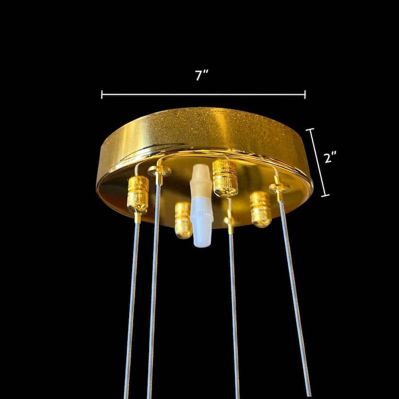 Luxury LED modern Chandelier 24 lights for Foyer staircase or hallway
