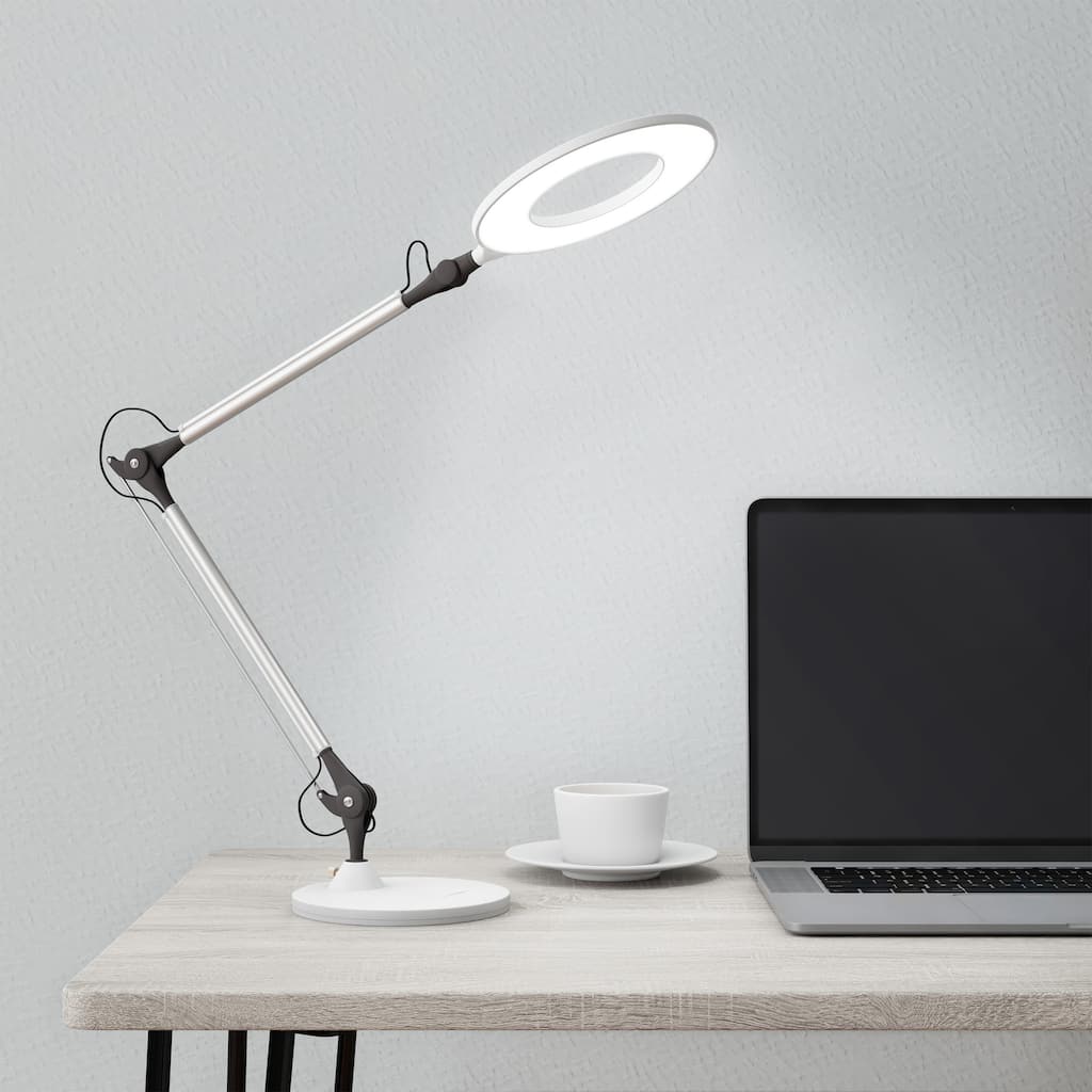 Lavish Home Swing Arm LED Desk Lamp