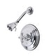 preview thumbnail 4 of 11, Kingston Brass Restoration Single-Handle Pressure Balanced Shower Faucet Polished Chrome