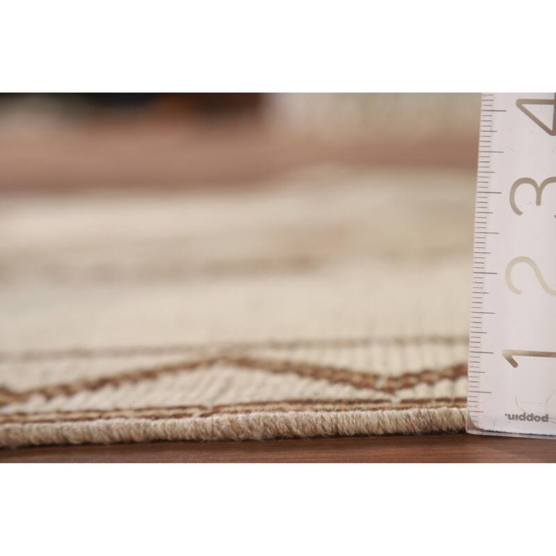 Anatolian Oriental Runner Rug Natural Dye Handmade Wool Carpet - 3'5"x 10'9"