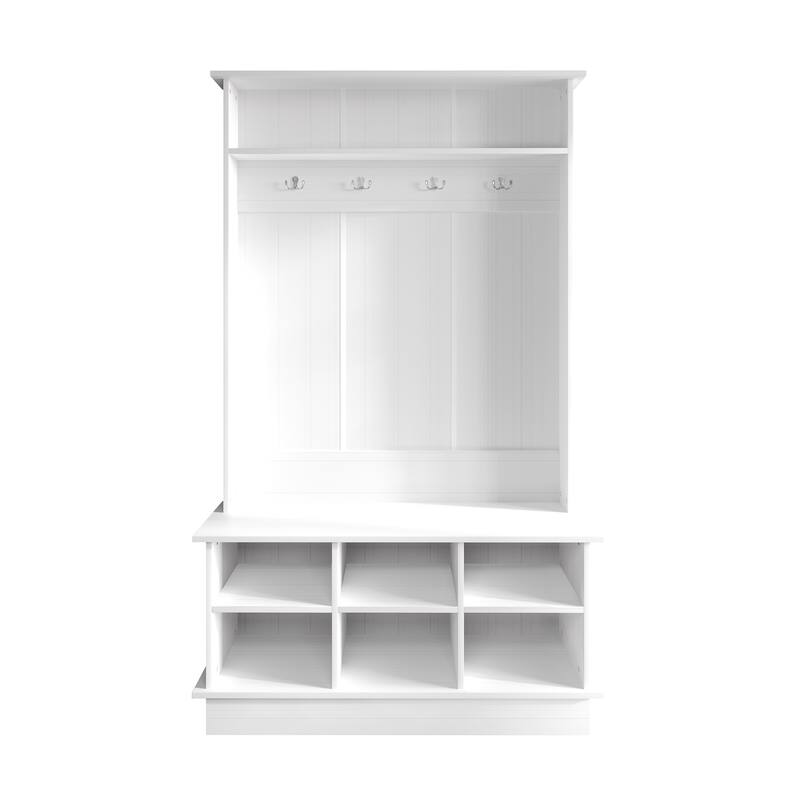 CraftPorch Modern and Contemporary Hall Tree with Storage