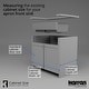 preview thumbnail 57 of 68, Karran Retrofit Apron Front Quartz Double Bowl Kitchen Sink