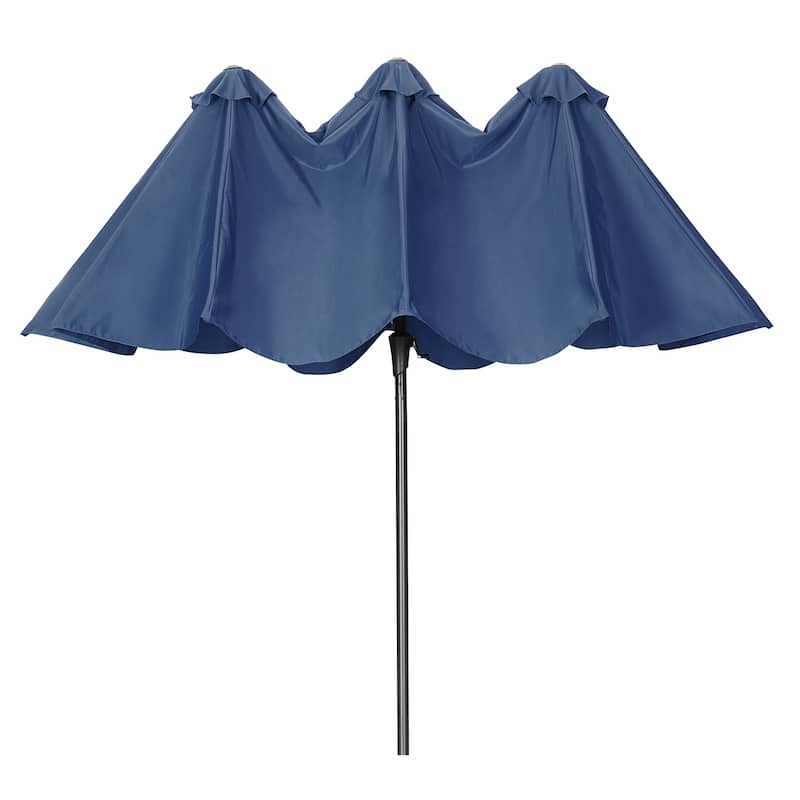 Ainfox 15Ft Patio Umbrella with Crank Without Base
