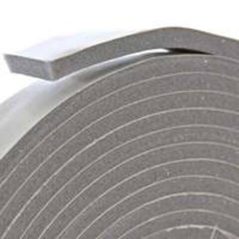 Frost King V445H Foam Tape Grey, 1/2" x 3/8" x 10' - White