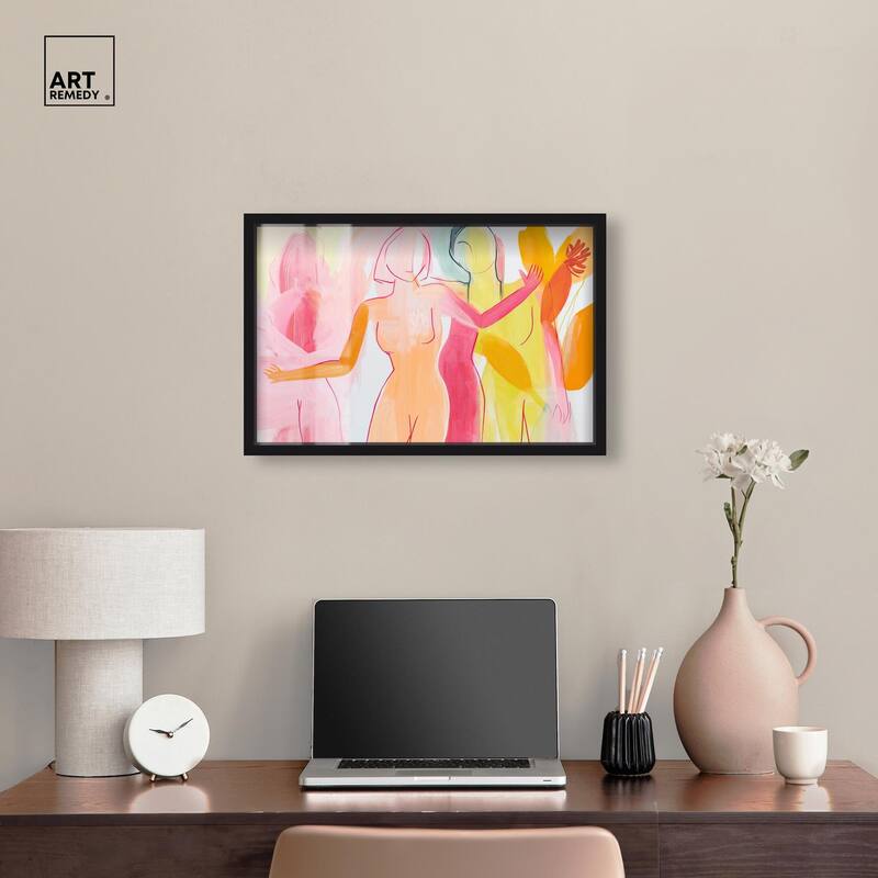 Three Graces Shadowbox by Art Remedy