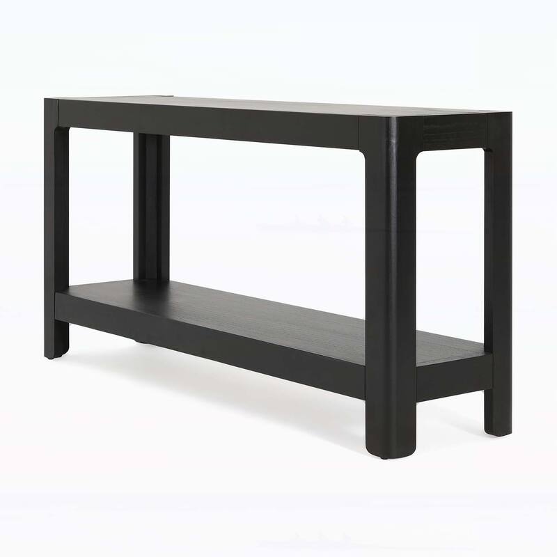 Minimalist Design Console Table,with Rounded Corners